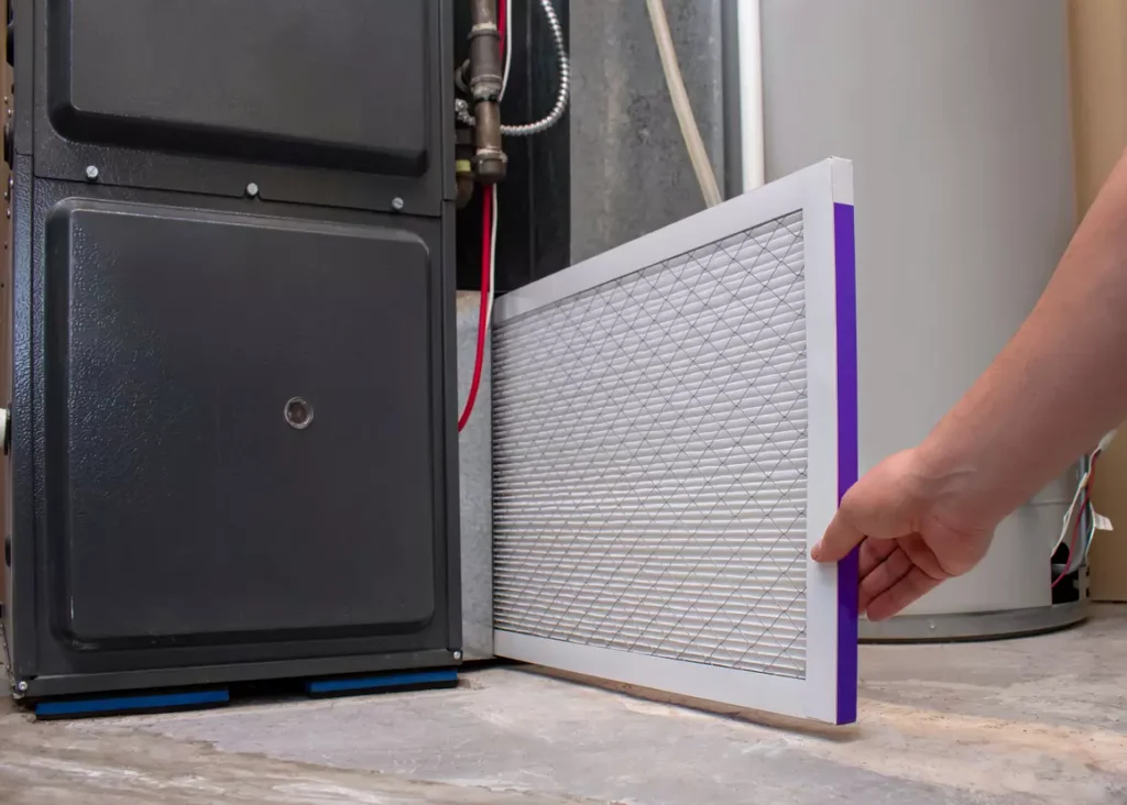 can you change hvac filter yourself
